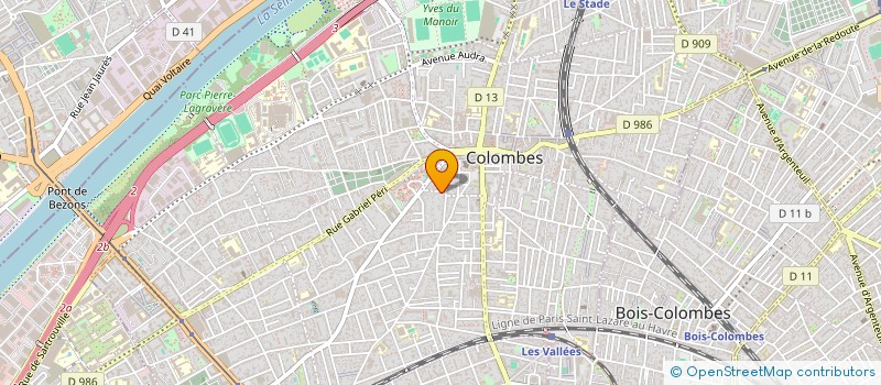 localisation de l'entreprise MONSIEUR IMRAN MAROOFKHEL à COLOMBES