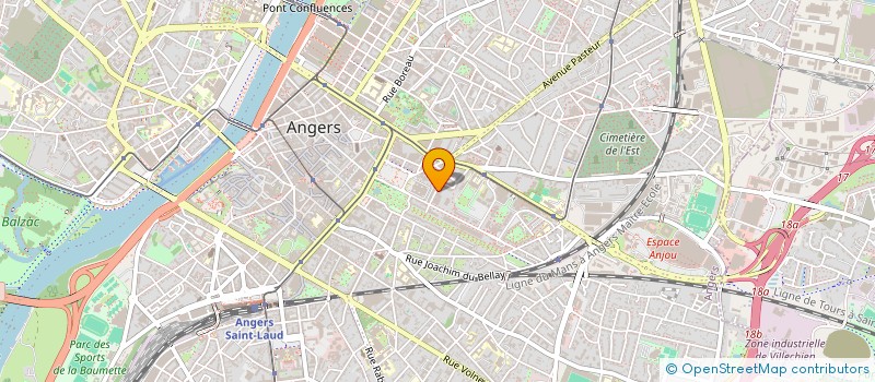 localisation de l'entreprise MONSIEUR IMRAN MUHAMMAD à ANGERS
