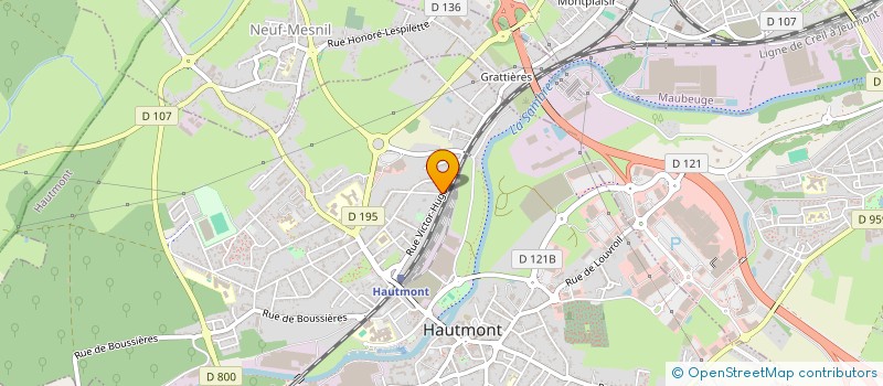 localisation de l'entreprise MONSIEUR IMRAN MUHAMMAD  HAUTMONT