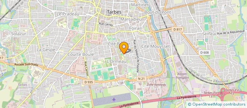 localisation de l'entreprise MONSIEUR IMRAN SARWARI  TARBES