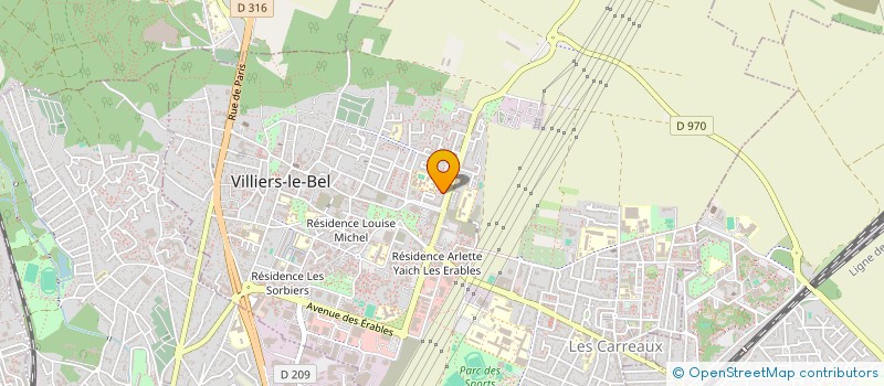 localisation de l'entreprise MONSIEUR IMRAN SHAHZAD  VILLIERS-LE-BEL