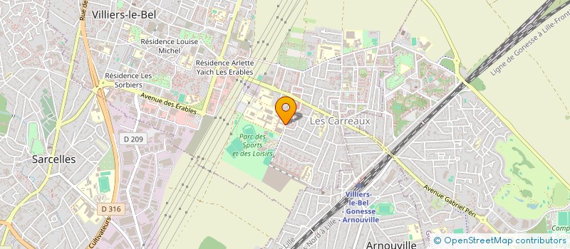 localisation de l'entreprise MONSIEUR IMRAN SULAIMANKHEL  VILLIERS-LE-BEL