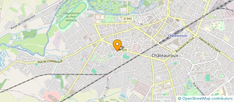 localisation de l'entreprise MONSIEUR IMRANE BABA à CHATEAUROUX