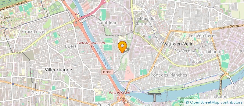 localisation de l'entreprise MONSIEUR IMRANE BELGASMI  VILLEURBANNE