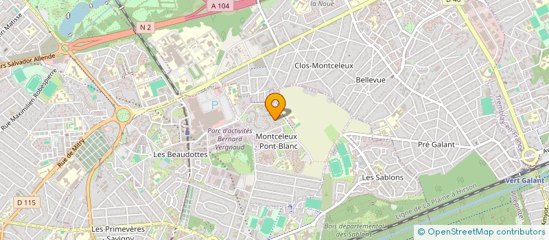 localisation de l'entreprise MONSIEUR IMRANE BELHOUSSINE à SEVRAN