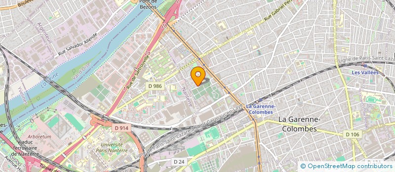 localisation de l'entreprise MONSIEUR IMRANE BENAISSA à COLOMBES