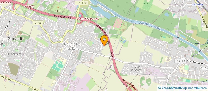 localisation de l'entreprise MONSIEUR IMRANE BENFRID  COURCELLES-LES-LENS