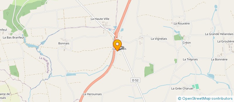 localisation de l'entreprise MONSIEUR IMRANE DOUADI  LA DOMINELAIS