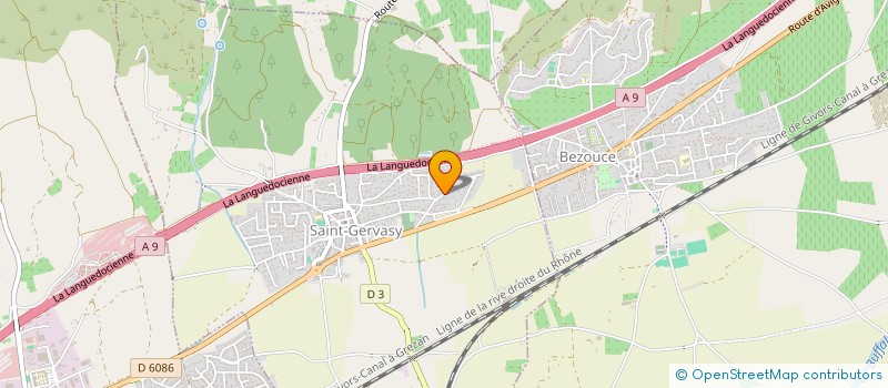 localisation de l'entreprise MONSIEUR IMRANE HALLOUCHI  SAINT-GERVASY