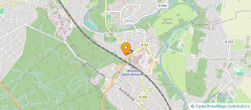 localisation de l'entreprise MONSIEUR IMRANE HAMZAOUI  BOUSSY-SAINT-ANTOINE