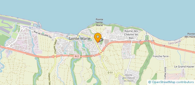 localisation de l'entreprise MONSIEUR IMRANE RAMADANI  SAINTE-MARIE