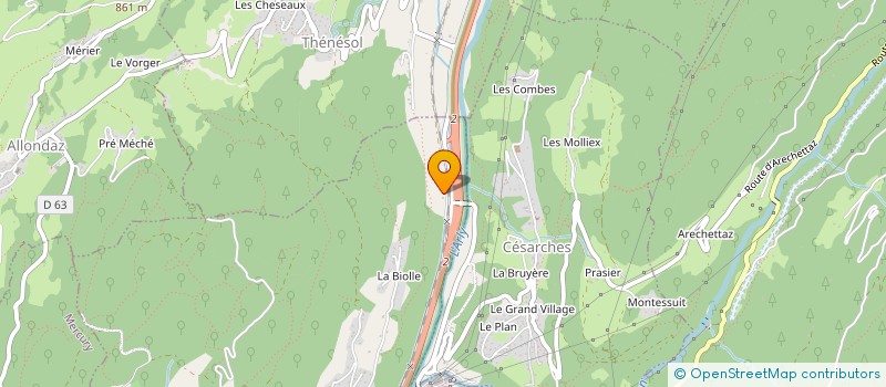 localisation de l'entreprise MONSIEUR IMRE DOBOS  VENTHON