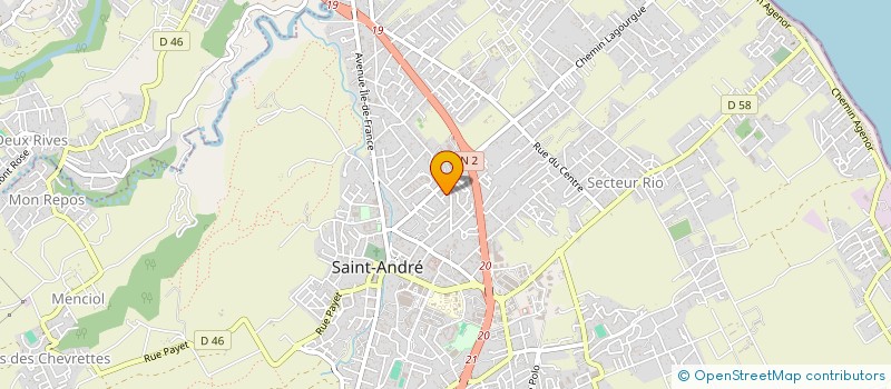 localisation de l'entreprise MONSIEUR IMTAZ DILMAHAMOD à SAINT-ANDRE