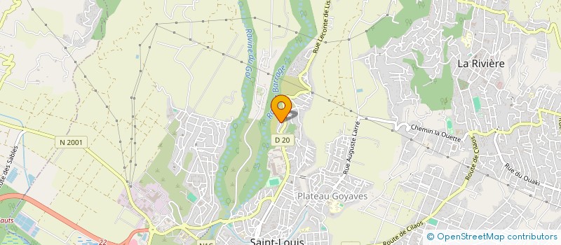 localisation de l'entreprise MONSIEUR IMTEYAZ NANA  SAINT-LOUIS