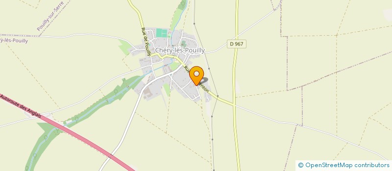 localisation de l'entreprise MONSIEUR IMTIAZ AHMAD  CHERY-LES-POUILLY