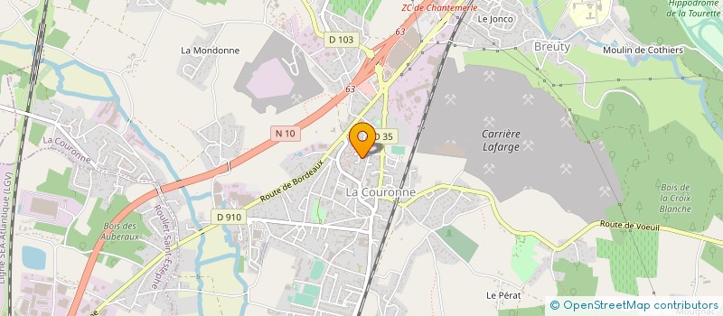localisation de l'entreprise MONSIEUR INACIO ARENAS à LA COURONNE