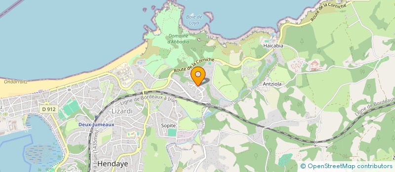 localisation de l'entreprise MONSIEUR INAKI ALBERDI ALZAGA à HENDAYE