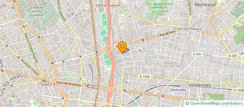 localisation de l'entreprise MONSIEUR INAKI RIBAULT à MONTREUIL