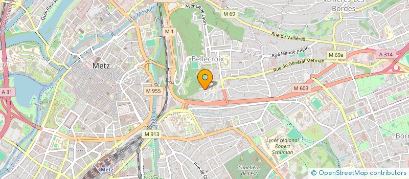 localisation de l'entreprise MONSIEUR INAMULLAH MASHWANI  METZ