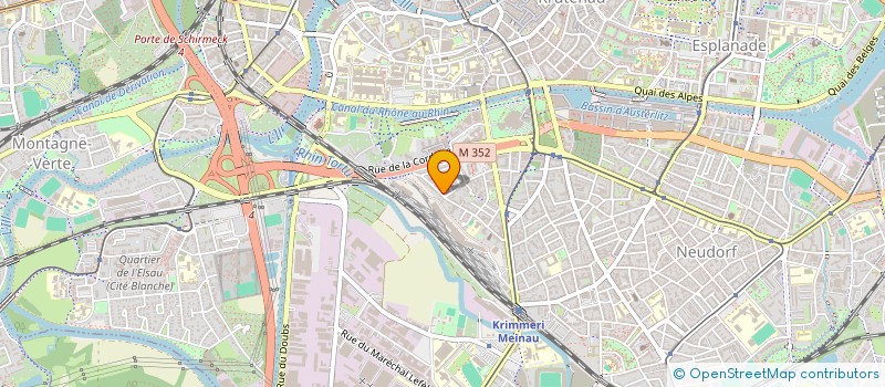 localisation de l'entreprise MONSIEUR INAN AYHAN  STRASBOURG