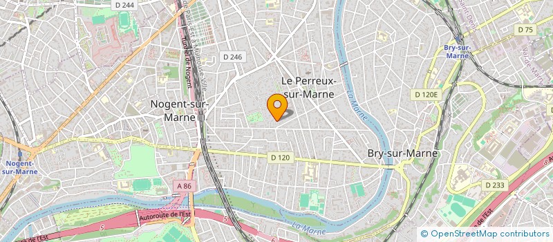 localisation de l'entreprise MONSIEUR INAO ABE à LE PERREUX-SUR-MARNE