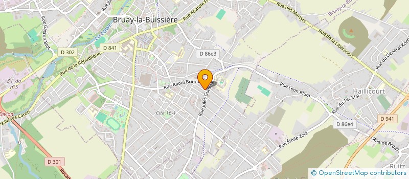 localisation de l'entreprise MONSIEUR INAYAT SHIRZAD  BRUAY-LA-BUISSIERE