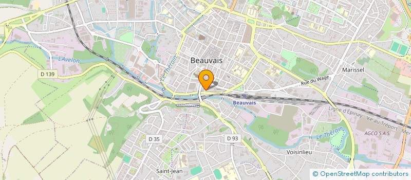 localisation de l'entreprise MONSIEUR INAYAT ZAKHAIL  BEAUVAIS