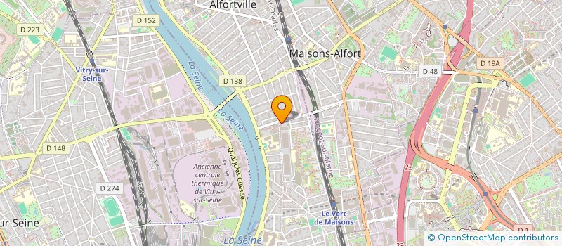 localisation de l'entreprise MONSIEUR INC MOSENGO DISASI  ALFORTVILLE