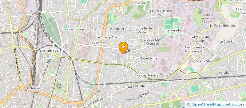 localisation de l'entreprise MONSIEUR INDREK URMAS  ORLEANS
