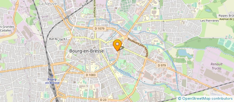 localisation de l'entreprise MONSIEUR INDRIT KRAJA à BOURG-EN-BRESSE