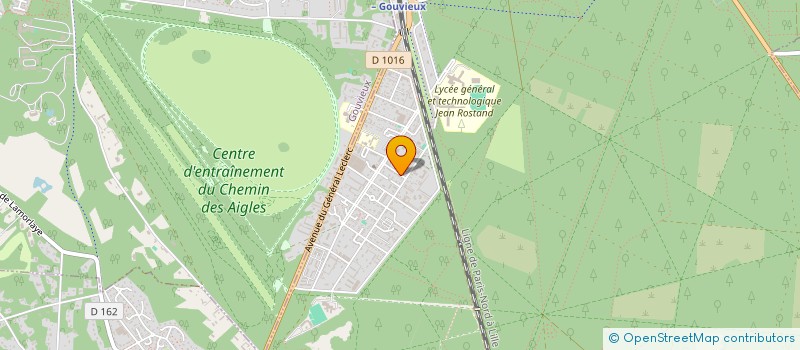 localisation de l'entreprise MONSIEUR INDUNIL WALAKADAWATHTE GEDARA  CHANTILLY