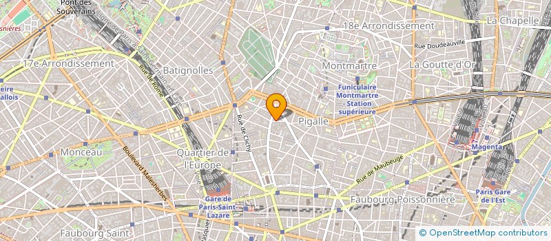 localisation de l'entreprise MONSIEUR INES GONDARD  PARIS