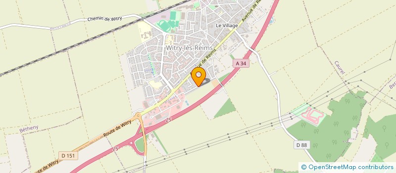 localisation de l'entreprise MONSIEUR INES TAROUENSAID  WITRY-LES-REIMS