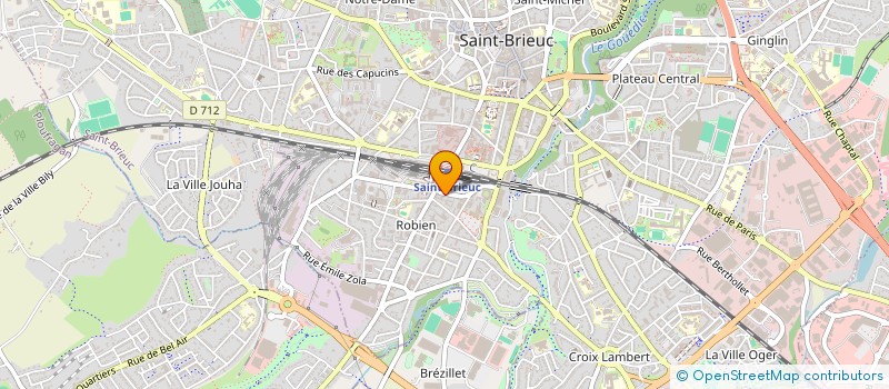 localisation de l'entreprise MONSIEUR INIGOR IPARRAGUIRE à SAINT-BRIEUC
