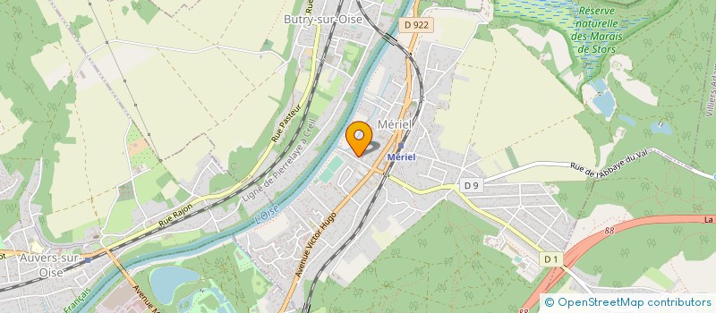 localisation de l'entreprise MONSIEUR INNOCENT LOKONGA  MERIEL