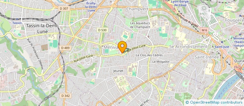 localisation de l'entreprise MONSIEUR INNOCENT OKORO à LYON