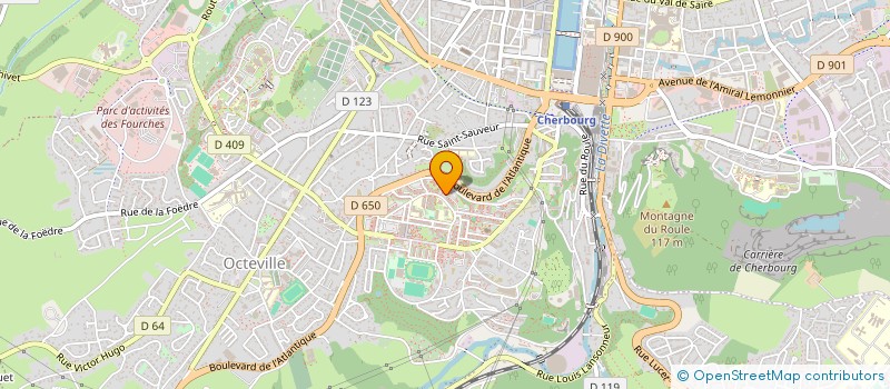 localisation de l'entreprise MONSIEUR INNOCENT SHEMA  CHERBOURG-EN-COTENTIN