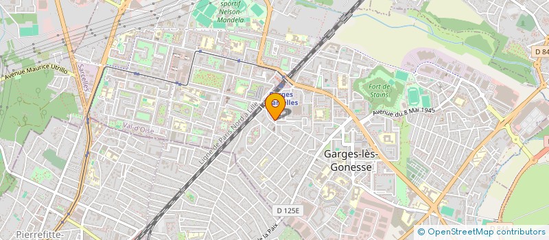 localisation de l'entreprise MONSIEUR INSA DRAME  GARGES-LES-GONESSE