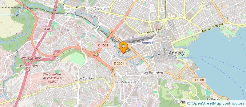 localisation de l'entreprise MONSIEUR INSA KOYTA  ANNECY