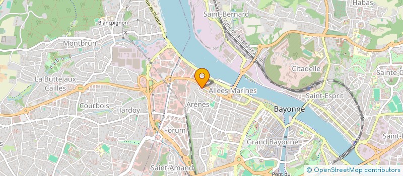 localisation de l'entreprise MONSIEUR INSA SECK à BAYONNE