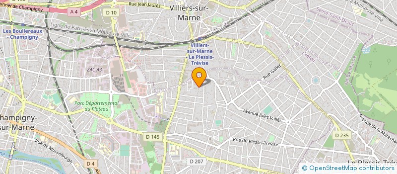 localisation de l'entreprise MONSIEUR INSSUFI INJAI à CHAMPIGNY-SUR-MARNE