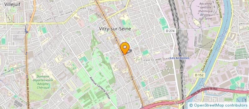 localisation de l'entreprise MONSIEUR INSUM MENDES PEREIRA à VITRY-SUR-SEINE