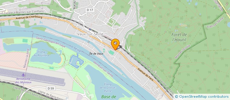 localisation de l'entreprise MONSIEUR INTEHANTA SOHI  VAUX-SUR-SEINE