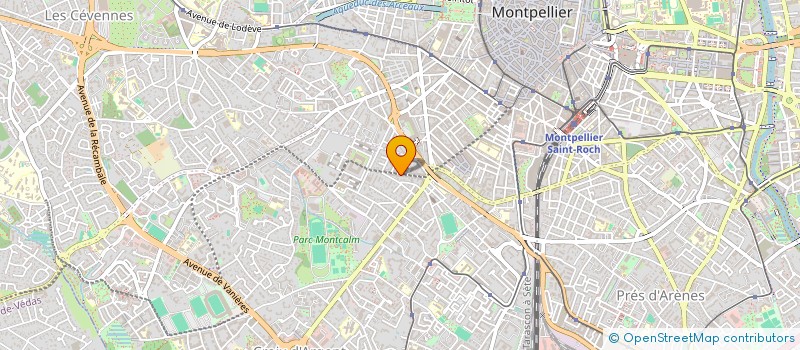 localisation de l'entreprise MONSIEUR INTI CORTEZ TABOADA à MONTPELLIER
