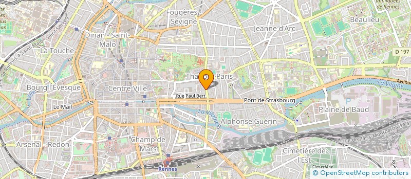 localisation de l'entreprise MONSIEUR INTI QUIROZ  RENNES