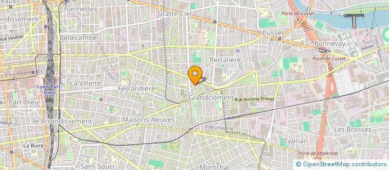 localisation de l'entreprise MONSIEUR INTIGAM IBRAGHIMOV  VILLEURBANNE