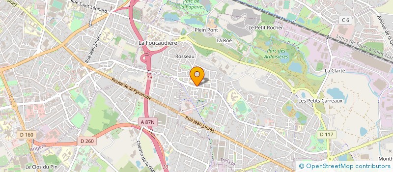 localisation de l'entreprise MONSIEUR INZA BAMBA  TRELAZE