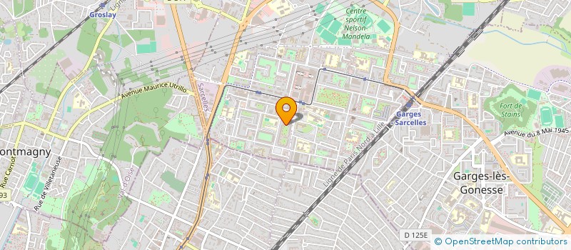 localisation de l'entreprise MONSIEUR INZA DIAKITE  CREIL