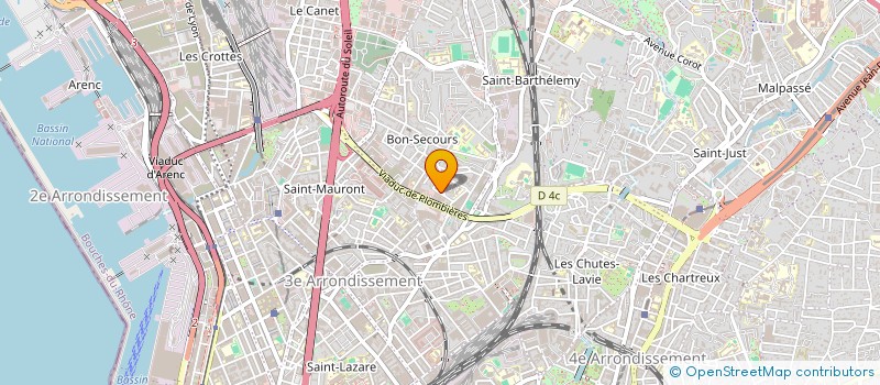 localisation de l'entreprise MONSIEUR INZA FOFANA à MARSEILLE