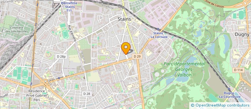 localisation de l'entreprise MONSIEUR INZA SANGARE à STAINS